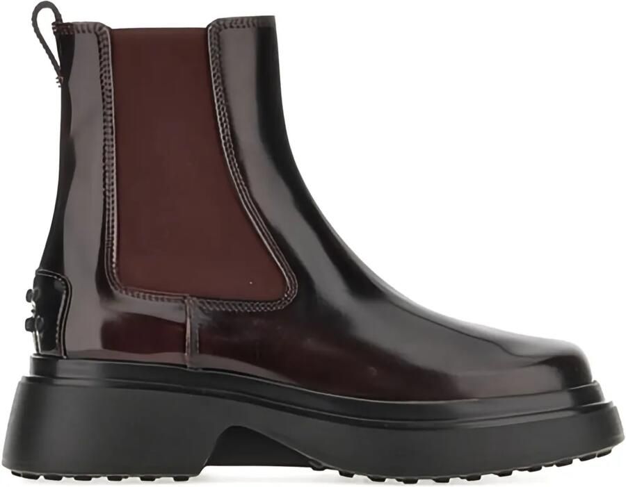 Tod's Leren Chelsea laarzen Bruin