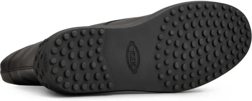 Tod's Leren combat boots Zwart - Foto 5