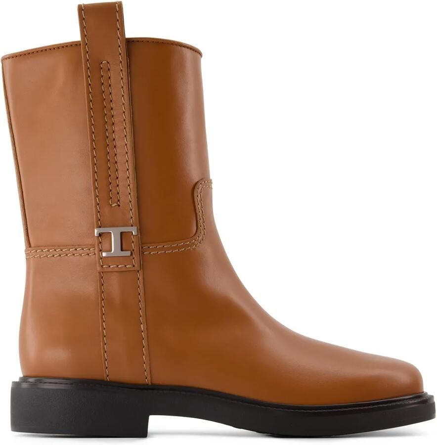 Tod's Leren enkellaarzen Bruin
