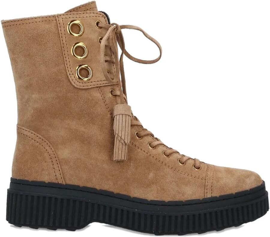 Tod's Leren enkellaarzen Bruin
