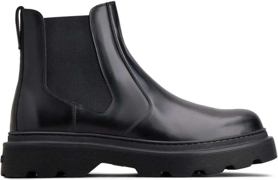 Tod's Leren enkellaarzen Zwart