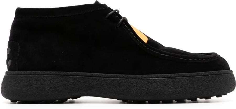Tod's Leren enkellaarzen Zwart