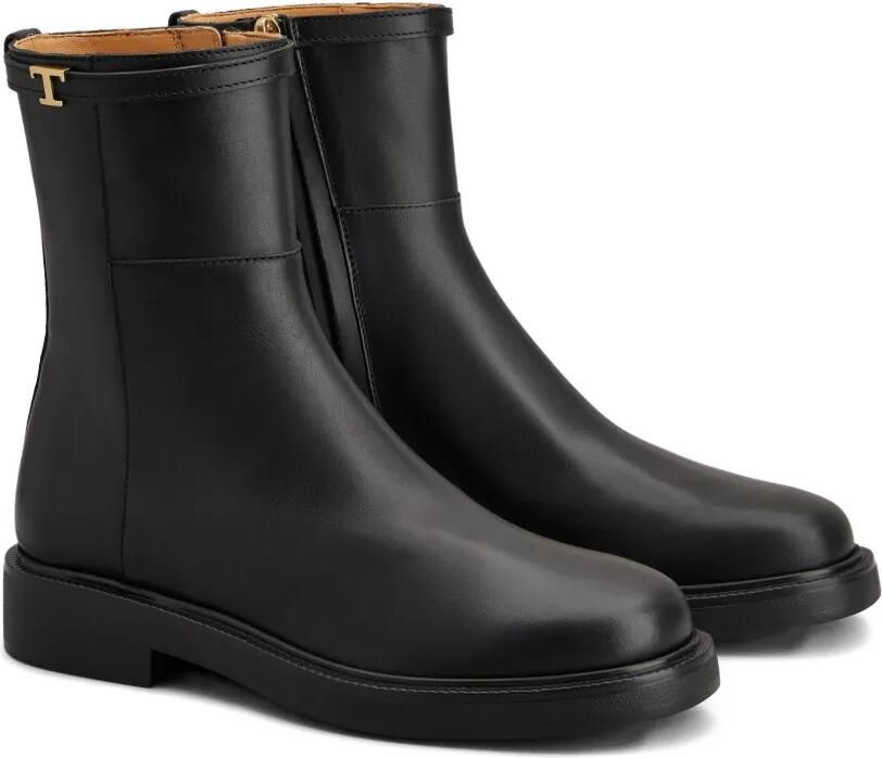 Tod's Leren enkellaarzen Zwart - Foto 3