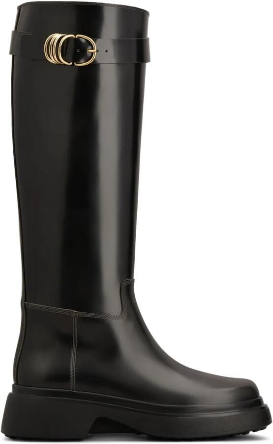 Tod's Leren laarzen Zwart