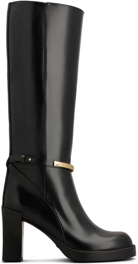 Tod's Leren laarzen Zwart