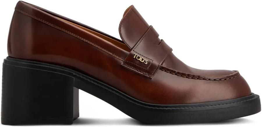 Tod's Leren loafers Bruin