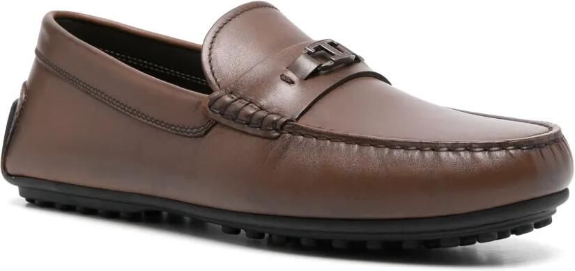 Tod's Leren loafers Bruin