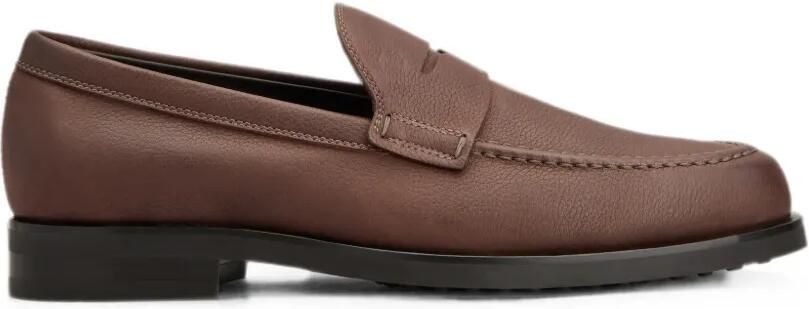 Tod's Leren loafers Bruin