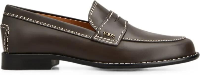 Tod's Leren loafers Bruin