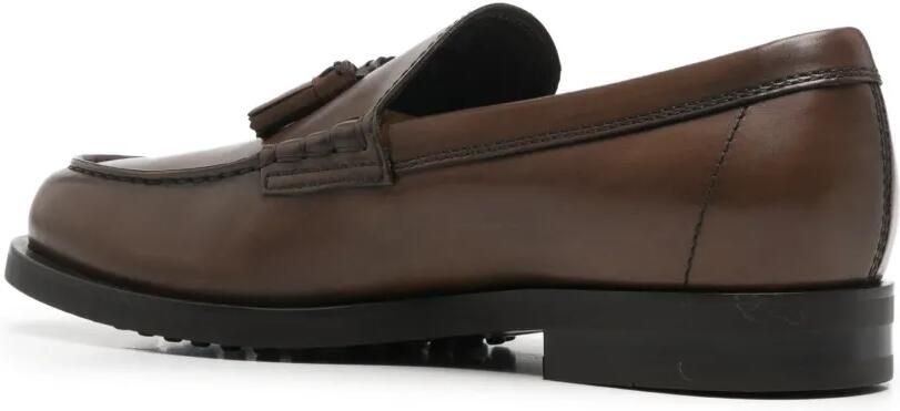 Tod's Leren loafers met kwastje Bruin - Foto 2