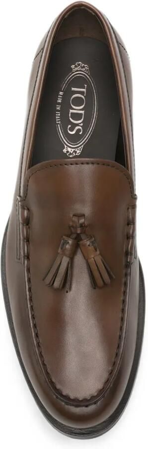 Tod's Leren loafers met kwastje Bruin - Foto 3