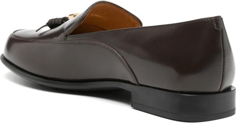 Tod's Leren loafers met kwastje Bruin - Foto 3