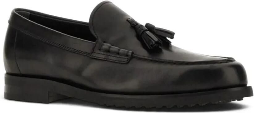Tod's Leren loafers met kwastje Zwart - Foto 3