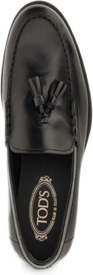 Tod's Leren loafers met kwastje Zwart - Foto 4