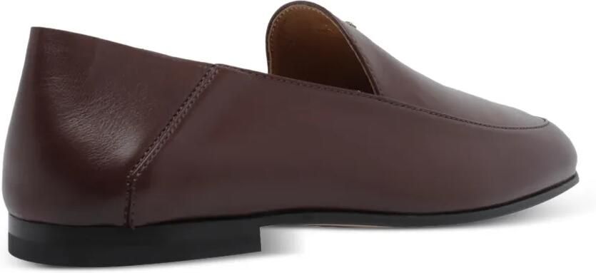 Tod's Leren loafers met logoplakkaat Bruin - Foto 4