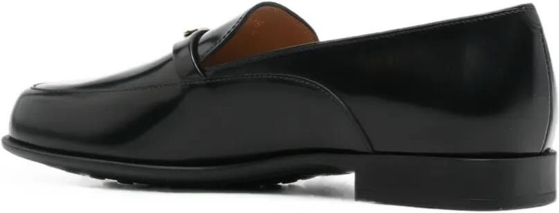 Tod's Leren loafers met logoplakkaat Zwart - Foto 4