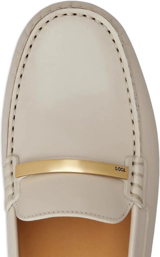 Tod's Leren loafers Wit - Foto 3