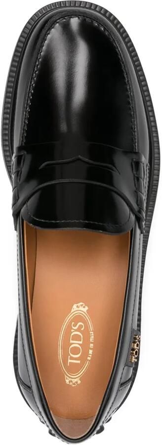 Tod's Leren loafers Zwart - Foto 4