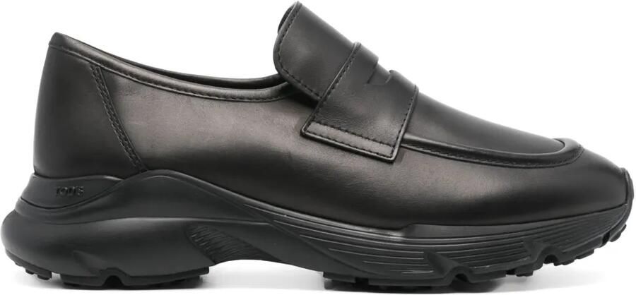 Tod's Leren loafers Zwart