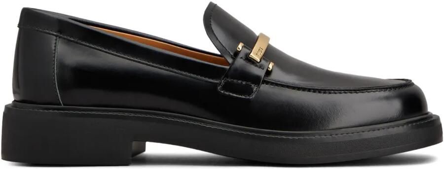 Tod's Leren loafers Zwart
