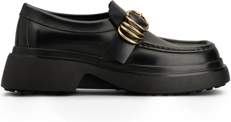 Tod's Leren loafers Zwart