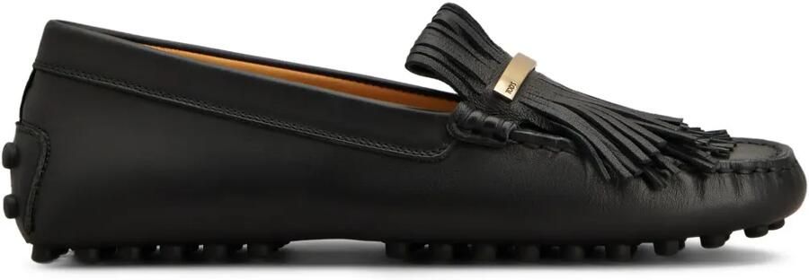 Tod's Leren loafers Zwart