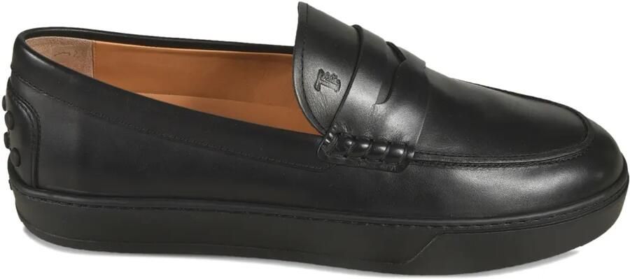 Tod's Leren loafers Zwart