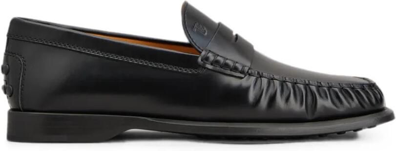 Tod's Leren loafers Zwart
