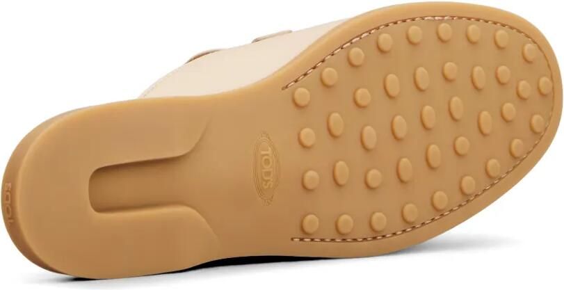 Tod's Leren muiltjes Beige - Foto 4