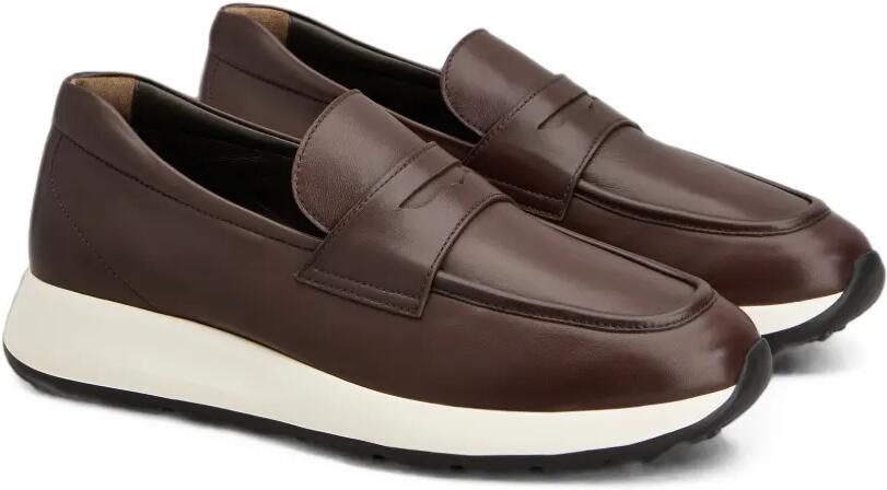 Tod's Leren penny loafers Bruin - Foto 3