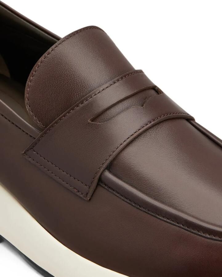 Tod's Leren penny loafers Bruin - Foto 2