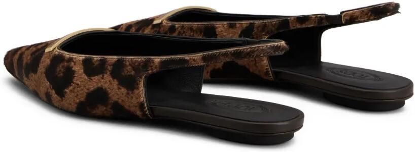 Tod's Leren pumps Bruin - Foto 5