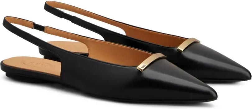 Tod's Leren pumps Zwart - Foto 4