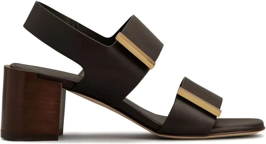 Tod's Leren sandalen Bruin