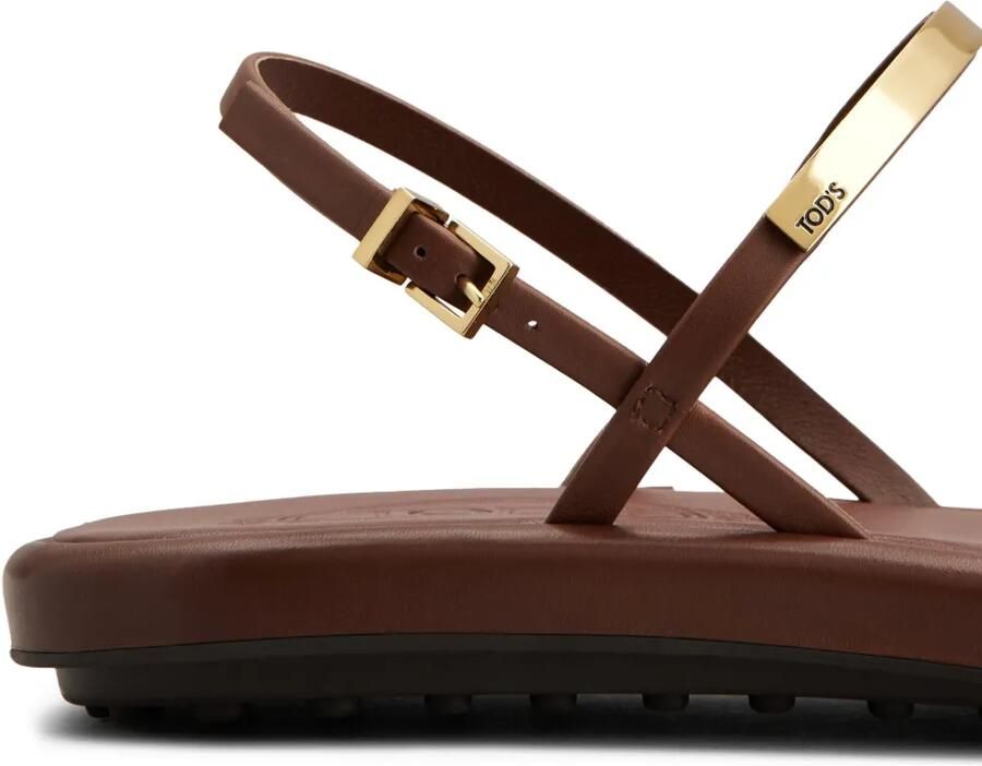 Tod's Leren sandalen Bruin - Foto 2