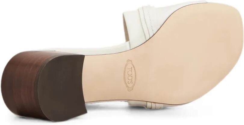 Tod's Leren sandalen Wit - Foto 3