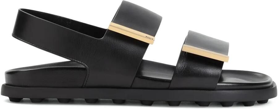 Tod's Leren sandalen Zwart