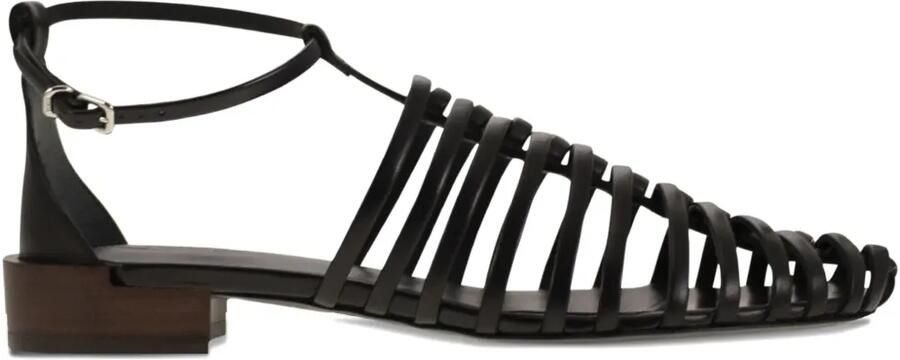 Tod's Leren sandalen Zwart