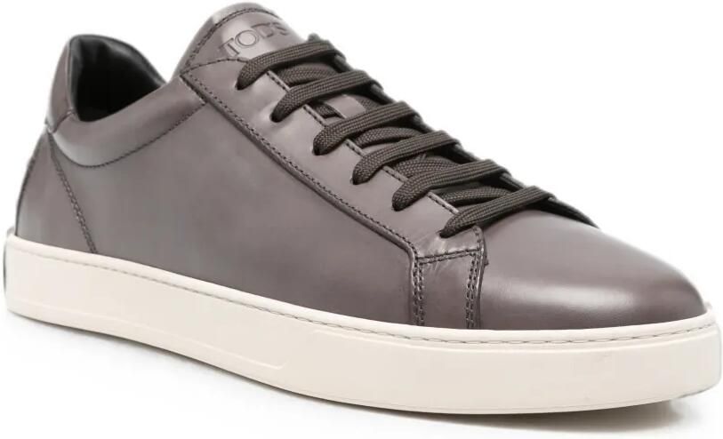 Tod's Leren sneakers Grijs - Foto 2