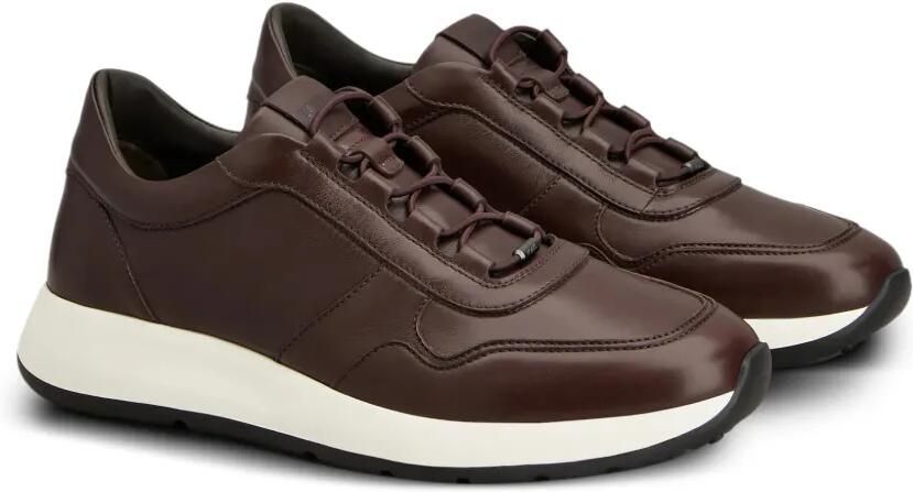 Tod's Leren sneakers met elastisch kant Blauw - Foto 3