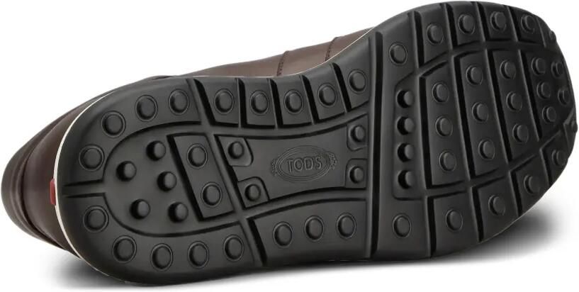 Tod's Leren sneakers met elastisch kant Blauw - Foto 4