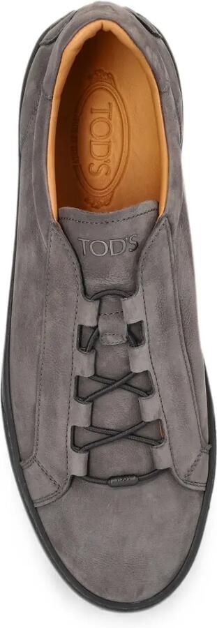 Tod's Leren sneakers met Gommino-detail Grijs - Foto 5