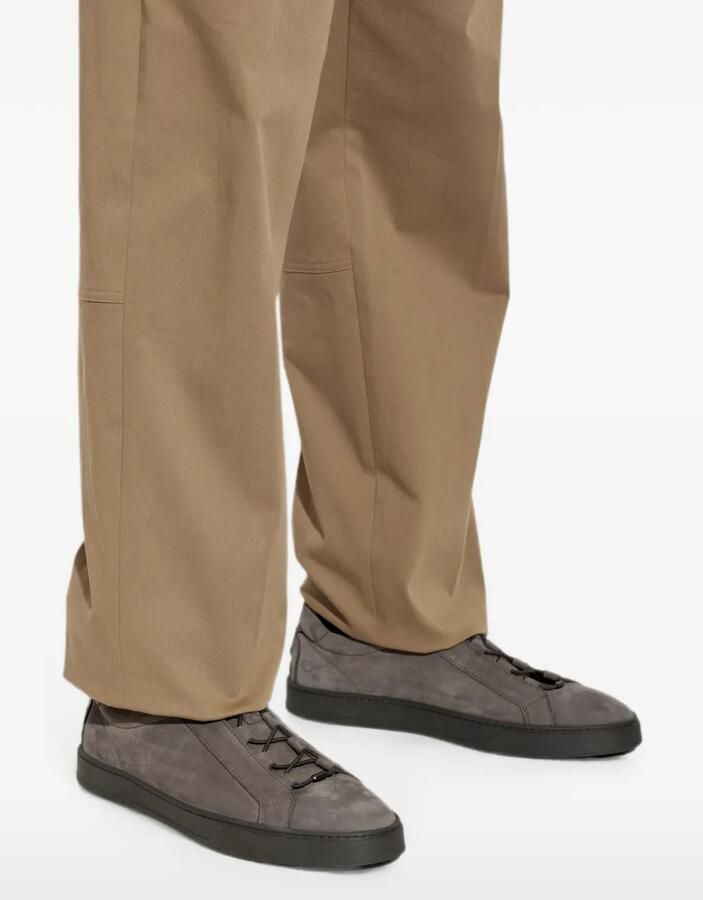 Tod's Leren sneakers met Gommino-detail Grijs - Foto 2