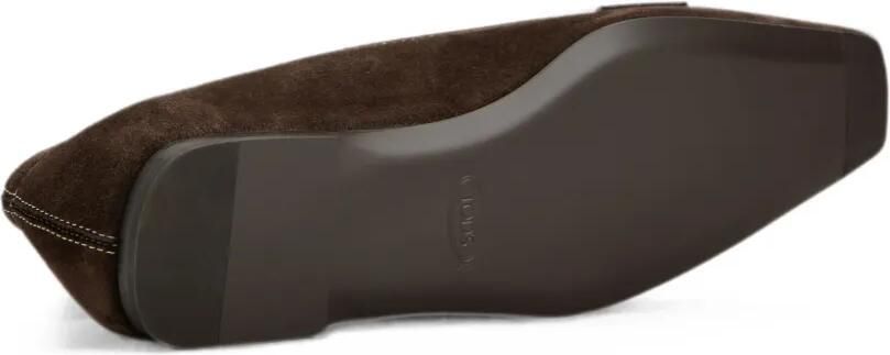Tod's Loafers met contrasterend stiksel en gespdetail Bruin - Foto 4