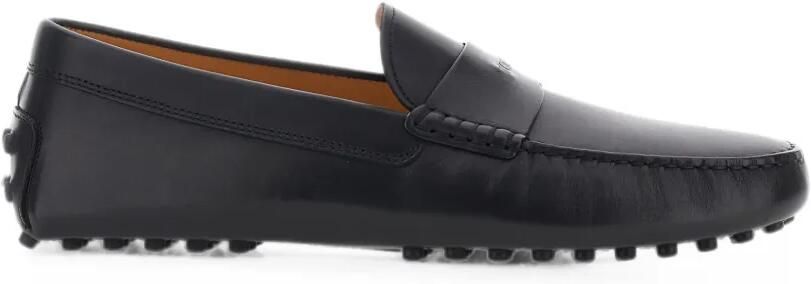 Tod's Loafers met gegraveerd logo Zwart