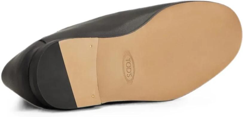 Tod's Loafers met inklapbare hak en logo Zwart - Foto 5