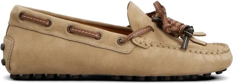 Tod's Loafers met kwastjes Beige