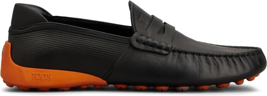 Tod's Loafers met logo-reliëf Zwart