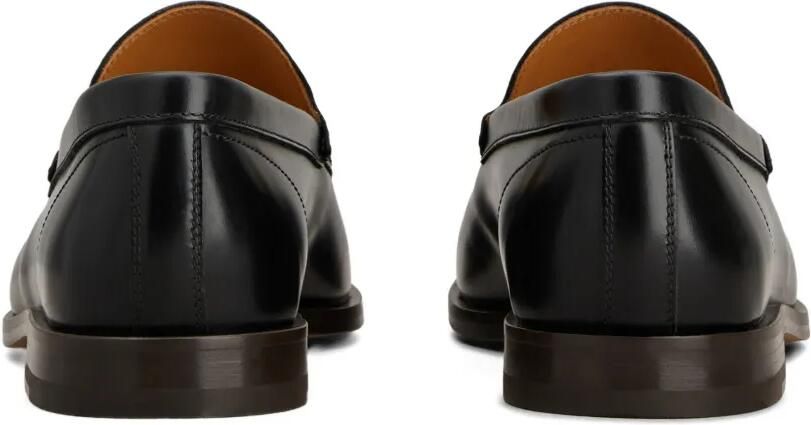Tod's Loafers met logo-reliëf Zwart