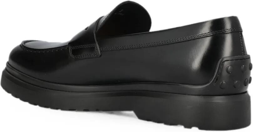 Tod's Loafers met logoplakkaat Zwart - Foto 2